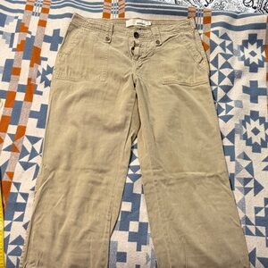 Sonoma Women's Wide Leg Tan Pants